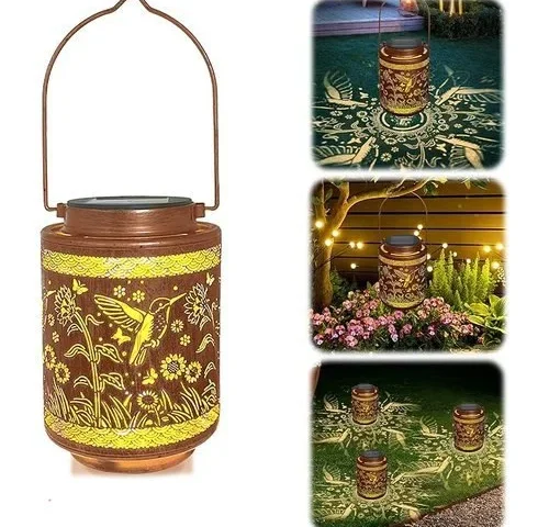 Hummingbird Solar Lanterns Outdoor Waterproof – 6 8 X 4