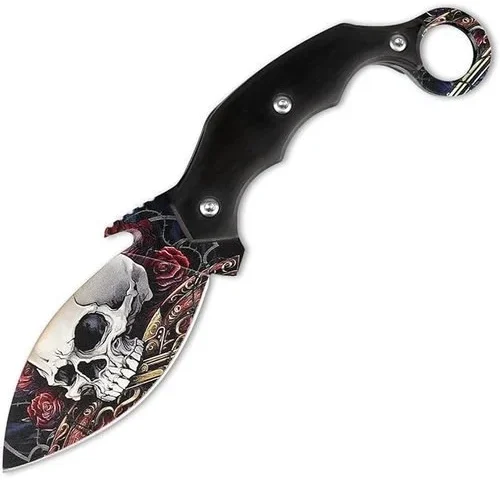 Carimee Fixed Blade 8 7 Full Tang Tactical Knife With