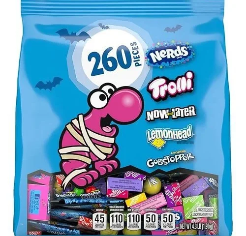 Halloween Classic Fun Trick-or-treat Assortment With Nerds Trolli Now And