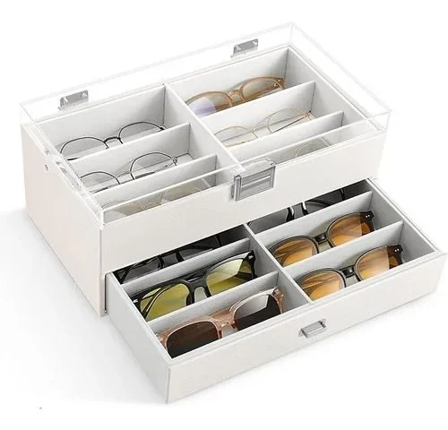 Moko Sunglasses Organizer 2-layer Sunglass Organizer For Women Glasses Holder
