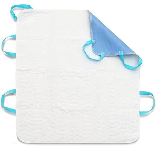 Gogreen Reusable Blue Underpads 34 36 With 4-layers Leakproof Protection
