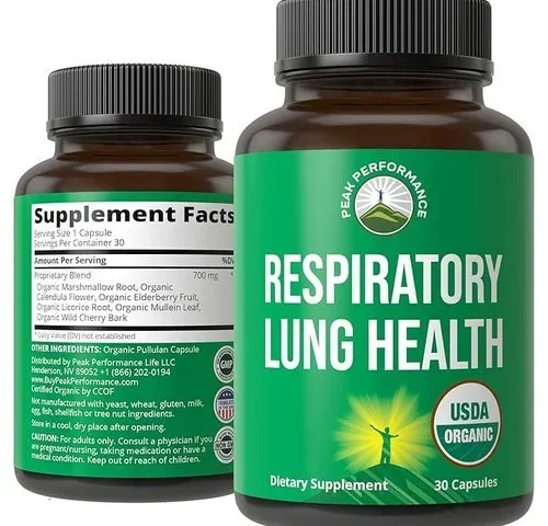 Usda Organic Lung Detox For Smokers And Non Smokers With
