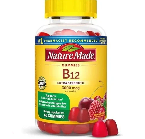 Nature Made Extra Strength Vitamin B12 Gummies 3000 Mcg Per