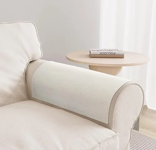 Joywell Armrest Covers Set Of 2 – Textured Linen Blended