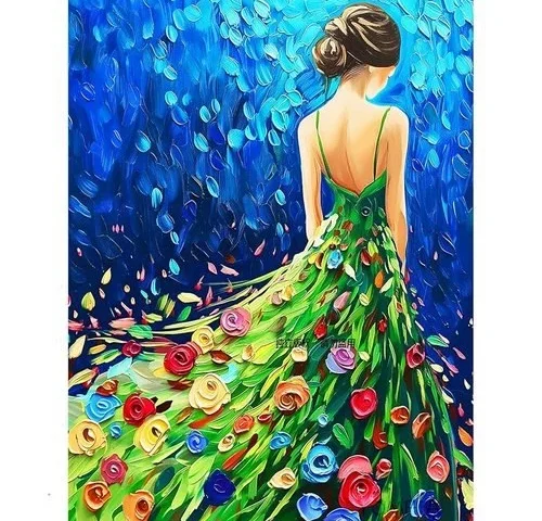 Yomeia 5d Diamond Painting Kits For Adults Full Drill Girls