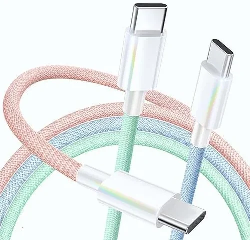 Usb C Cable 3 Pack 6ft 60w Usb C To