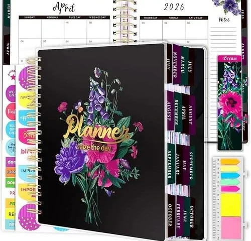 Planner 2025-2026 18 Months Large Academic Daily Weekly Monthly Planner