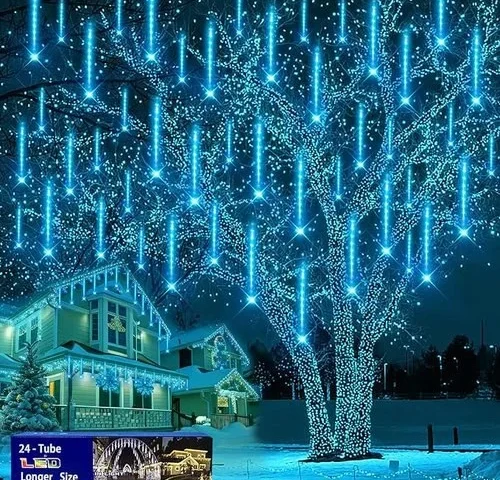 Outdoor Christmas Decorations 24tubes Equivalent To 3 Sets Of 8-tubes