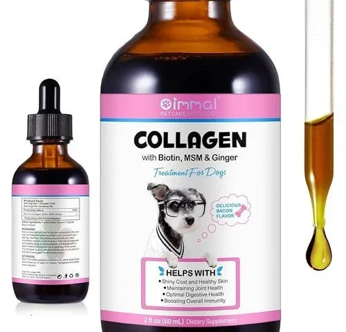 Collagen For Dogs Natural Liquid Collagen Drops For Dogs Supports