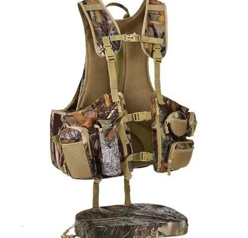 Amheh Tactical Outdoors Vest For Men Hunting Vest With Magnetic
