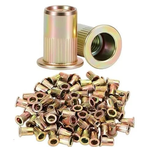 Hardell M6 Rivet Nut 84pcs Carbon Steel Zinc Rivet Nuts