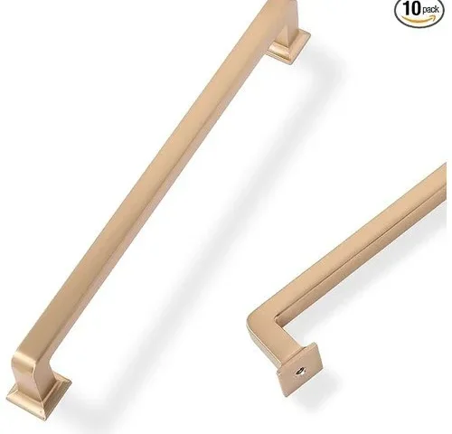 Cotykiley 10 Pack 7 Inch 177mm Champagne Copper Kitchen Cabinet