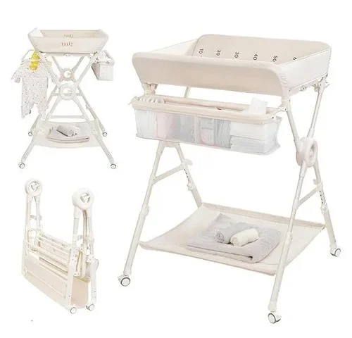 Teliz Portable Changing Table One-touch Folding Baby Diaper Changing Station