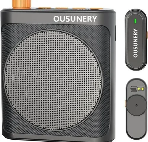 Voice Amplifier For Teachers With 2 Lav Mic Portable Classroom