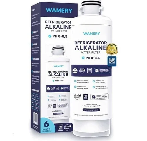 Wamery Alkaline Refrigerator Water Filter Replacement – Model Da97-17376b Haf-qin