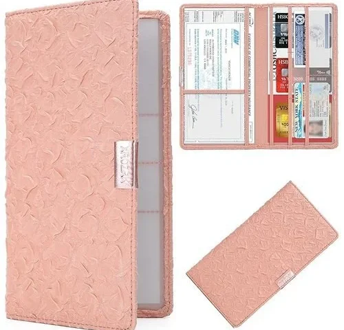 Xrozrk Car Registration Insurance Card Holder Auto Glove Box Document