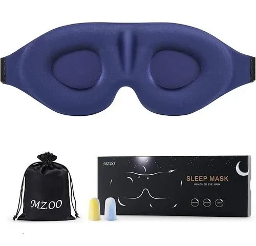 Mzoo Luxury Sleep Eye Mask For Side Sleeper Men Women
