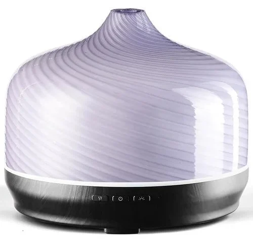Porseme 500ml Glass Essential Oil Diffuser Aromatherapy Ultrasonic Cool Mist
