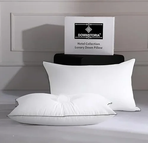 Downstoria Feather Down Pillows Queen Standard Size Set Of 2