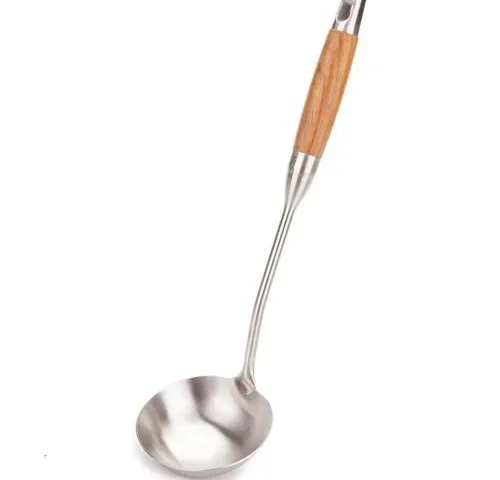 Fjnatinh Soup Ladle 13 7inches Ladle For Wok 304 Stainless