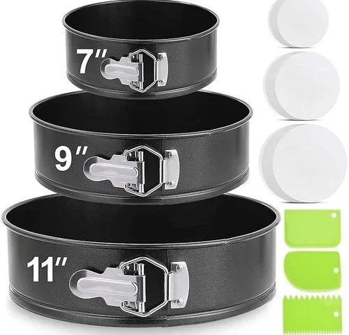 Molgree Springform Pan Set Of 3 Nonstick 7 9 11