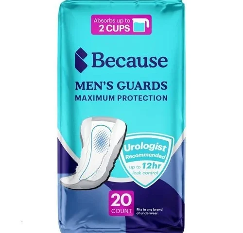 Because Premium Guards For Men – 20 Count Pack Of
