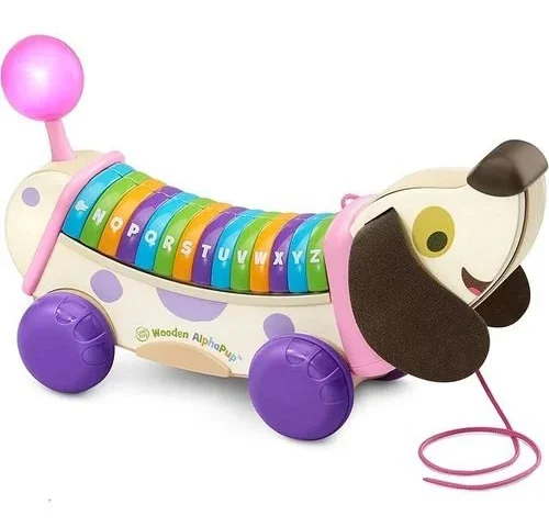 Leapfrog Wooden Alphapup Purple