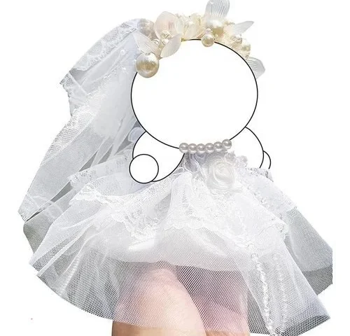 Doll Clothes Wedding Bliss Gown Set For 17cm Lbb Including