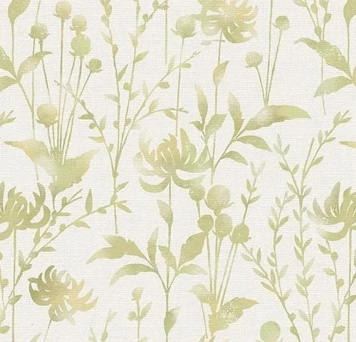 Vinjiasin Peel And Stick Wallpaper Vintage Yellow Floral Contact Paper