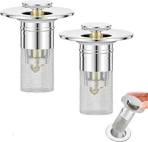 Bathroom Sink Drain Strainer Pop-up Sink Drain Strainer With Removable