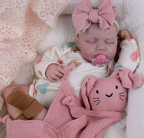 Milidool Realistic Newborn Baby Dolls – 20 Inch Sleeping Soft
