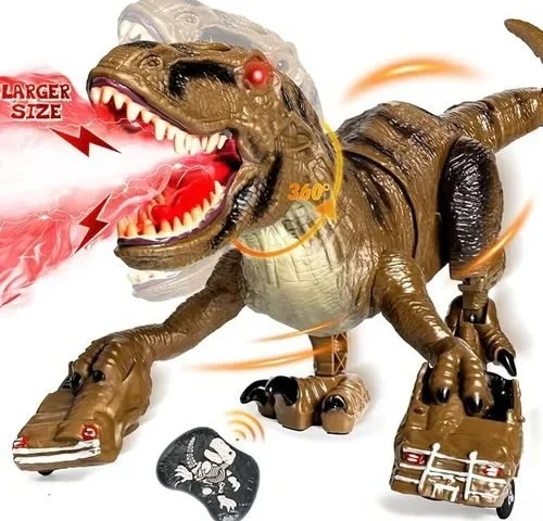 Lozadia Remote Control Dinosaur Toys For Kids Large Robot Dinosaur
