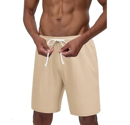 Coofandy Shorts For Men Casual Summer Beach Elastic Waist Drawstring