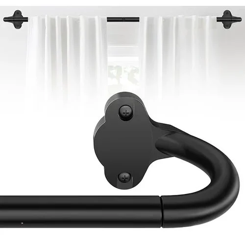 Jrzoo Wrap Around Curtain Rod 30-45 Inch 2 5-3 75