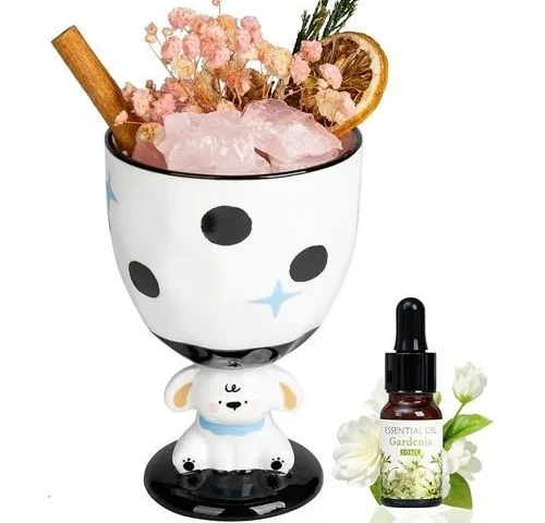 Atomaker Essential Oil Diffuser Set Natural Crystal Stone Gardenia Aromatherapy