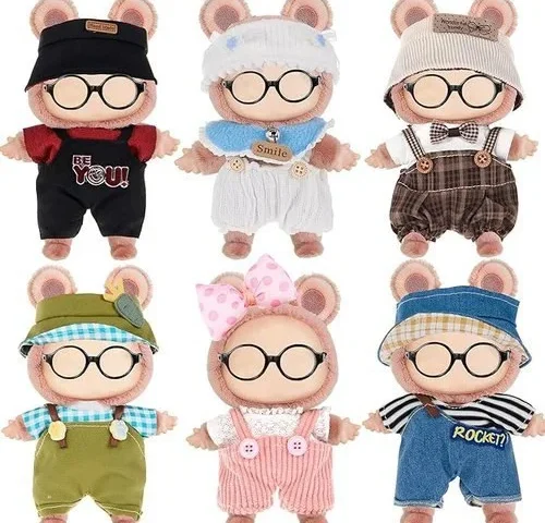 Dollbie 6 Sets Kawaii Doll Clothes For 17cm Plush Dolls