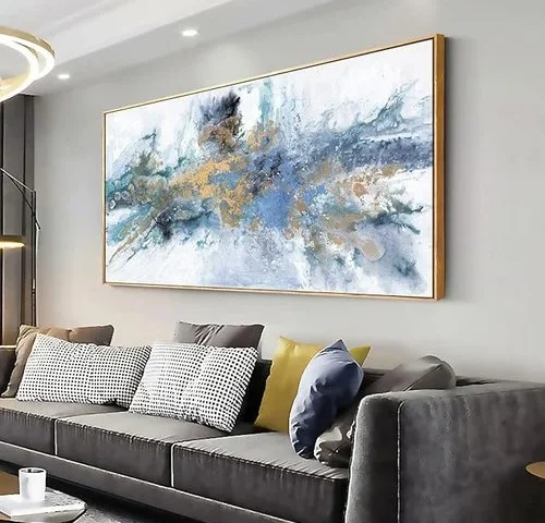 Vgrozirh Wall Art Framed Ready To Hang Wall Art Modern