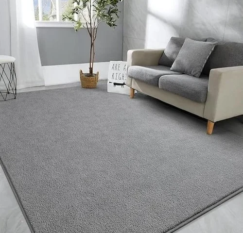 Hutha Large Area Rugs For Bedroom Living Room 4×6 Grey