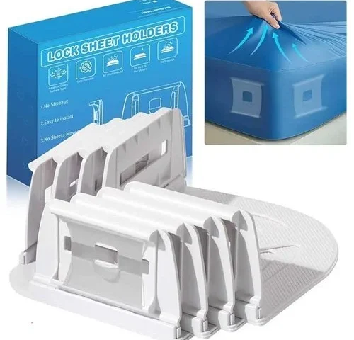Gudgshja Bed Sheet Holders For Corners 4pcs Sheet Holders Keep