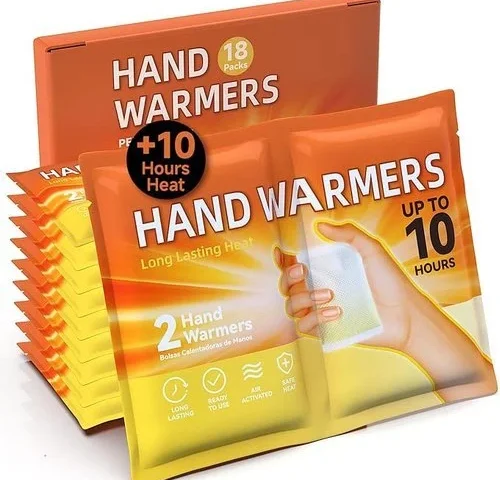 Hand Warmers 18 Count – Air Activated 10 Hours Of