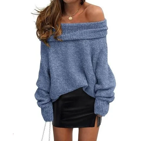 Prettygarden Women S Off The Shoulder Sweater Long Sleeve Tops