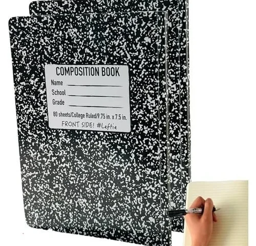 King Mills Left Handed Composition Notebook 9 75 X 7