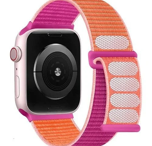 Daqin Nylon Sport Loop Band Compatible With Apple Watch Band