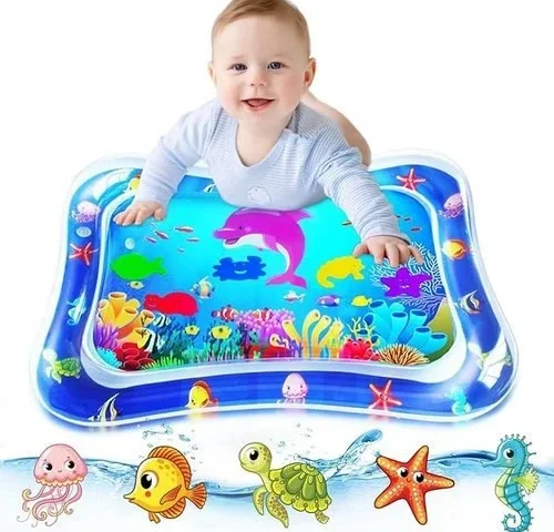 Zmlm Baby Tummy-time Water Mat – Infant Water Play Mat