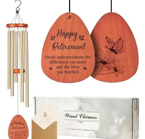 Retirement Gift For Woman 25 5 Inch Wind Chimes With