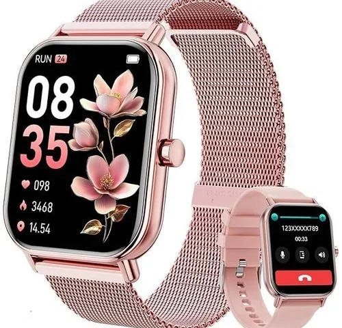 Smart Watch For Women Men Fitness Tracker Watch For Android