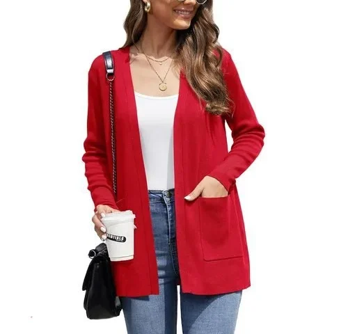 Czyinxian Women S Fashion Oversized Lightweight Sweaters Loose Cardigans Open