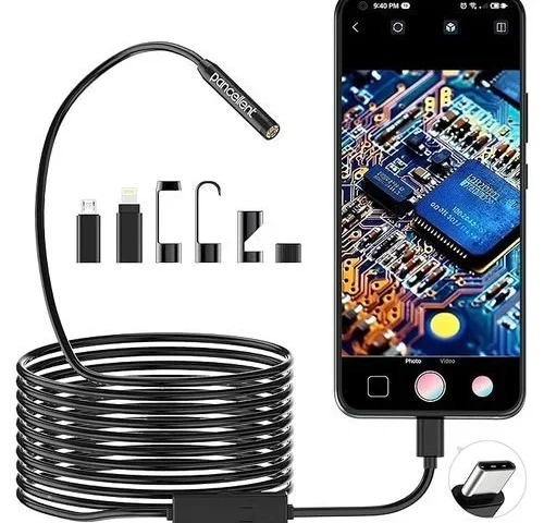 1920p Snake Inspection Borescope Pancellent Type C Endoscope Scope Camera