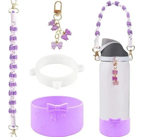 Cup Accessories For Owala Water Bottle 24 32 40oz Bow