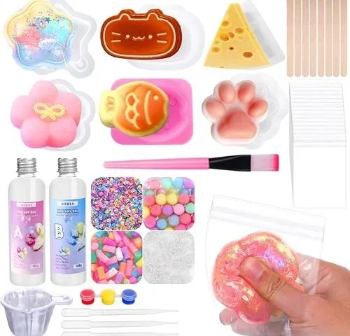 Aiersa Squishy Maker Kit For Girls 8-12 Diy Gel Squishy